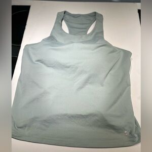 Under Armour Women's Light Green Gray Athletic Tank Top Size XL